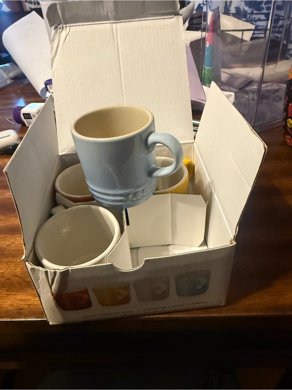 Le Creuset Light Blue Stoneware Mug